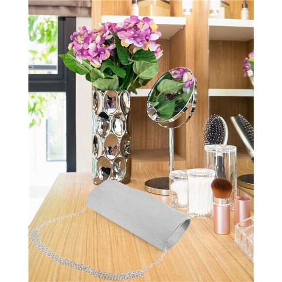 Clutch Formal Evening Bags Silver - Picture 6 of 7
